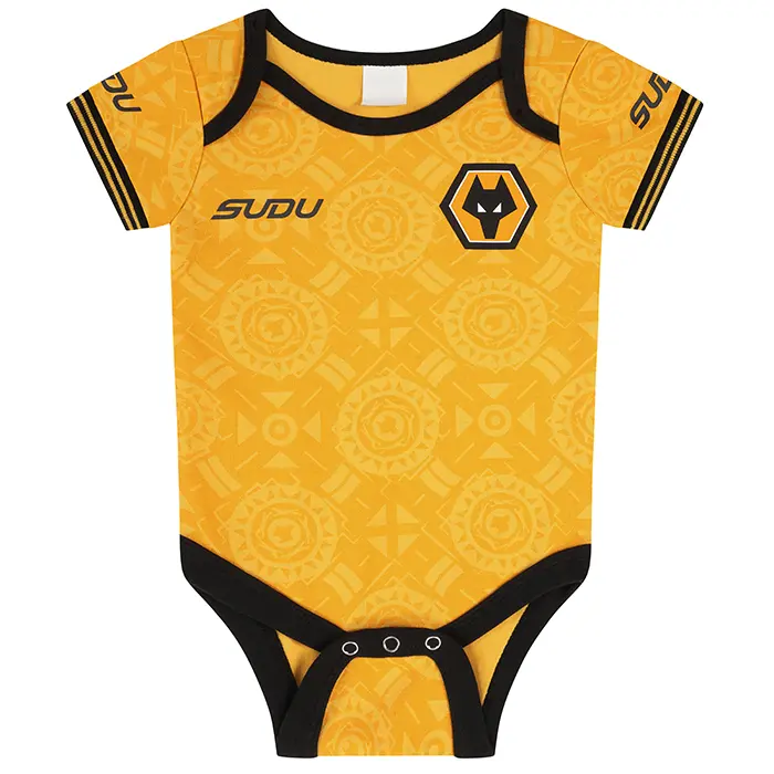 Wolverhampton Wanderers Fan Shop | 2025-26 Kit Bodysuit Set – 3 Pack Collection Official Wolves Fan Gear